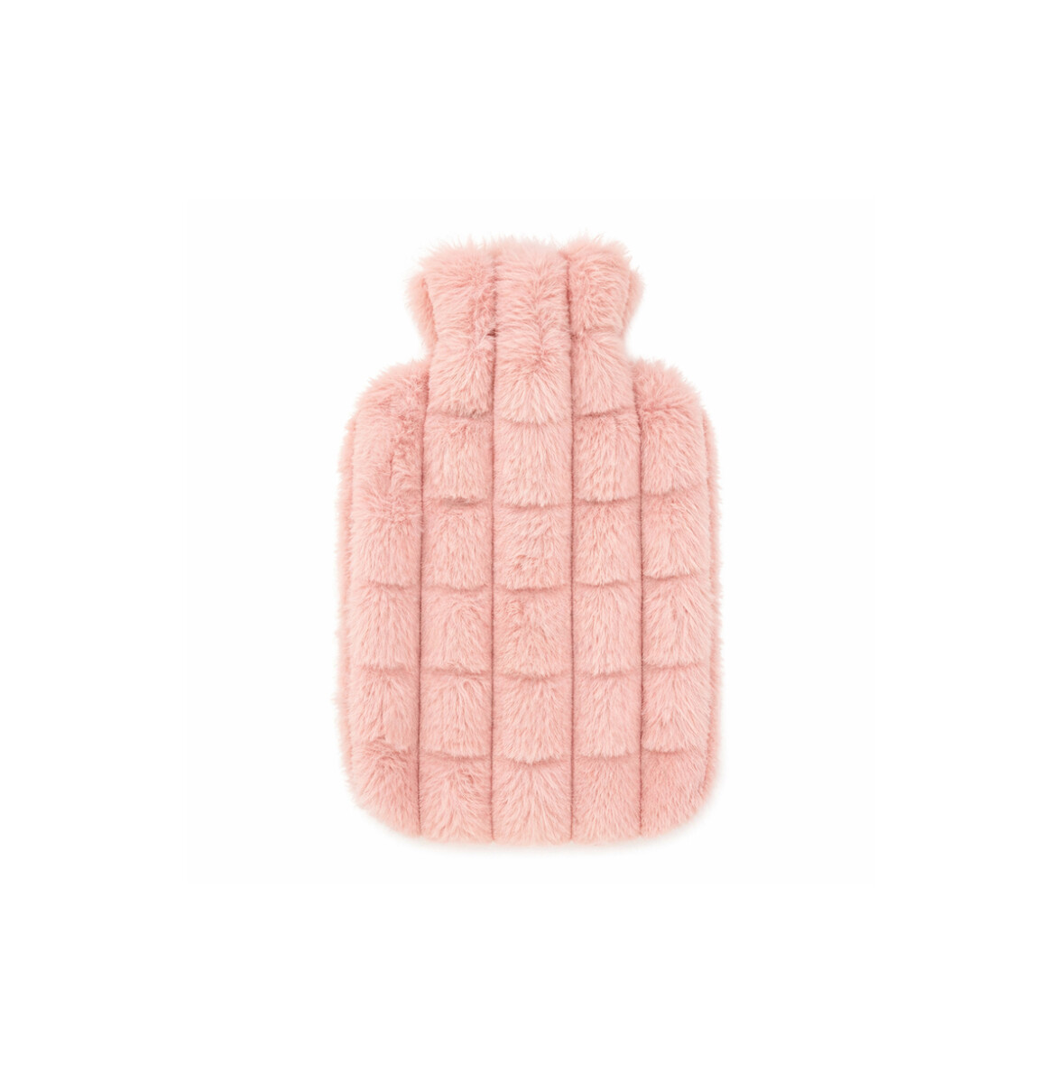 Bolsita de Agua Caliente 1L con Funda de Peluche Suave - Rosado 