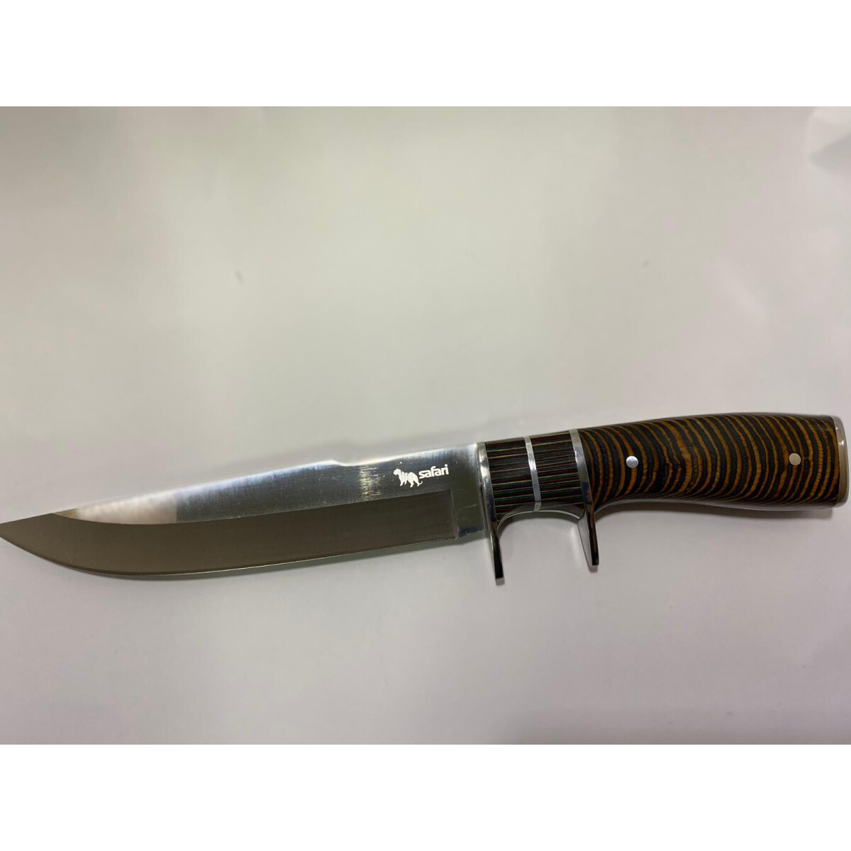 Cuchillo Safari Hoja Fija Mango D/Madera 31cm Sf54 