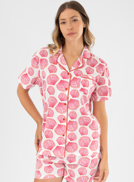 Pijama shell americano Rosado