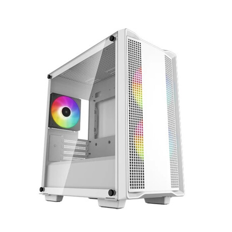 Gabinete Deepcool CC360 ARGB Blanco. 3 fans RGB de 120 mm Gabinete Deepcool CC360 ARGB Blanco. 3 fans RGB de 120 mm