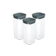 Set x3 Pote hermético 1,5L GRIS