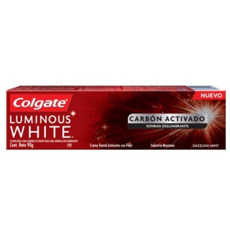 Colgate Pasta Dental Luminous White Carbon 90 g Colgate Pasta Dental Luminous White Carbon 90 g