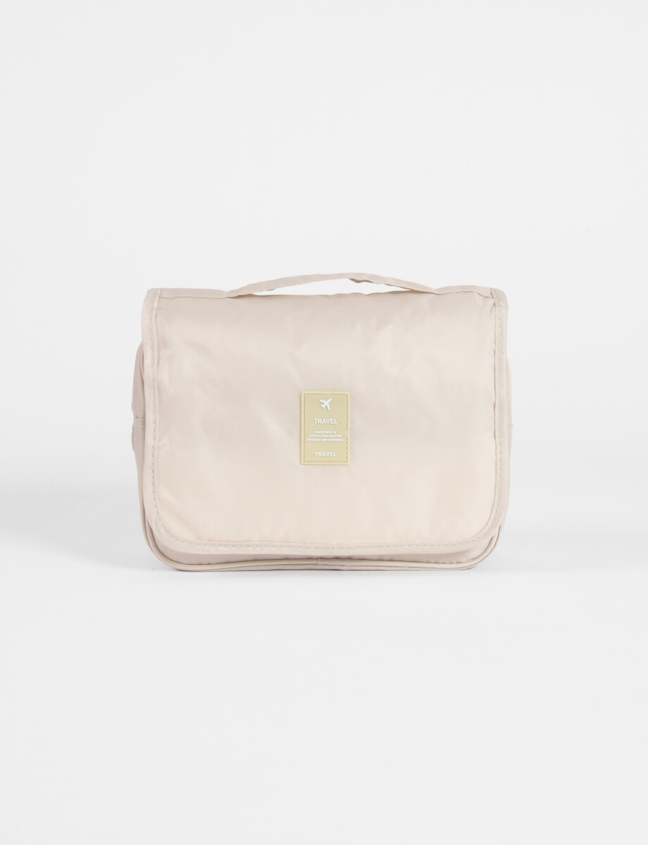 Organizador de viaje colgante - crudo 