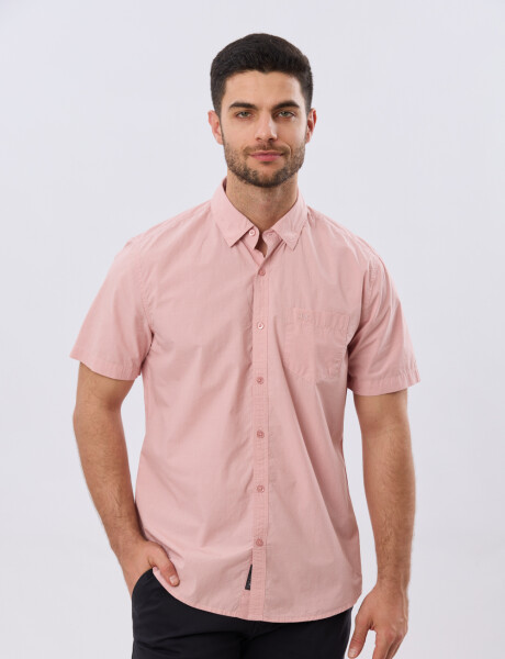 CAMISA CUADROS ALGODÓN Rosa