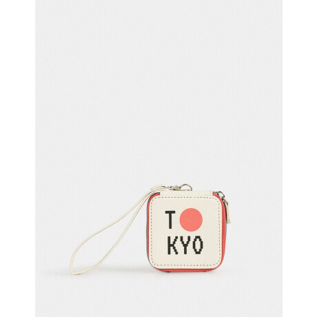 Monedero Tokio Blanco Crudo