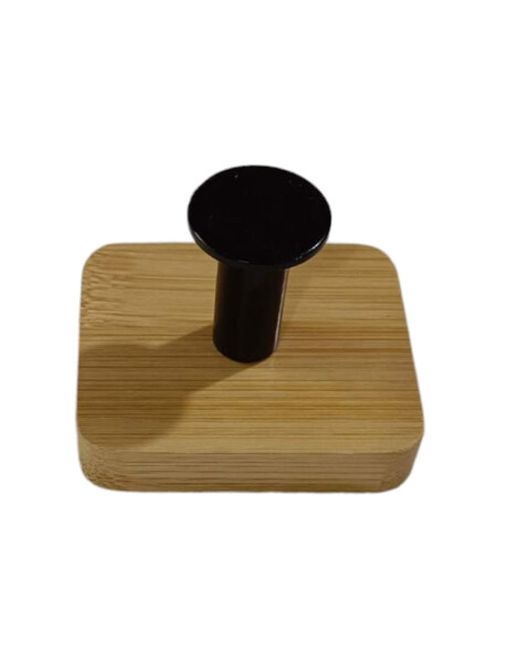 PERCHERO DE PARED 1 COLGADOR BAMBOO NATURAL/NEG. PERCHERO DE PARED 1 COLGADOR BAMBOO NATURAL/NEG.