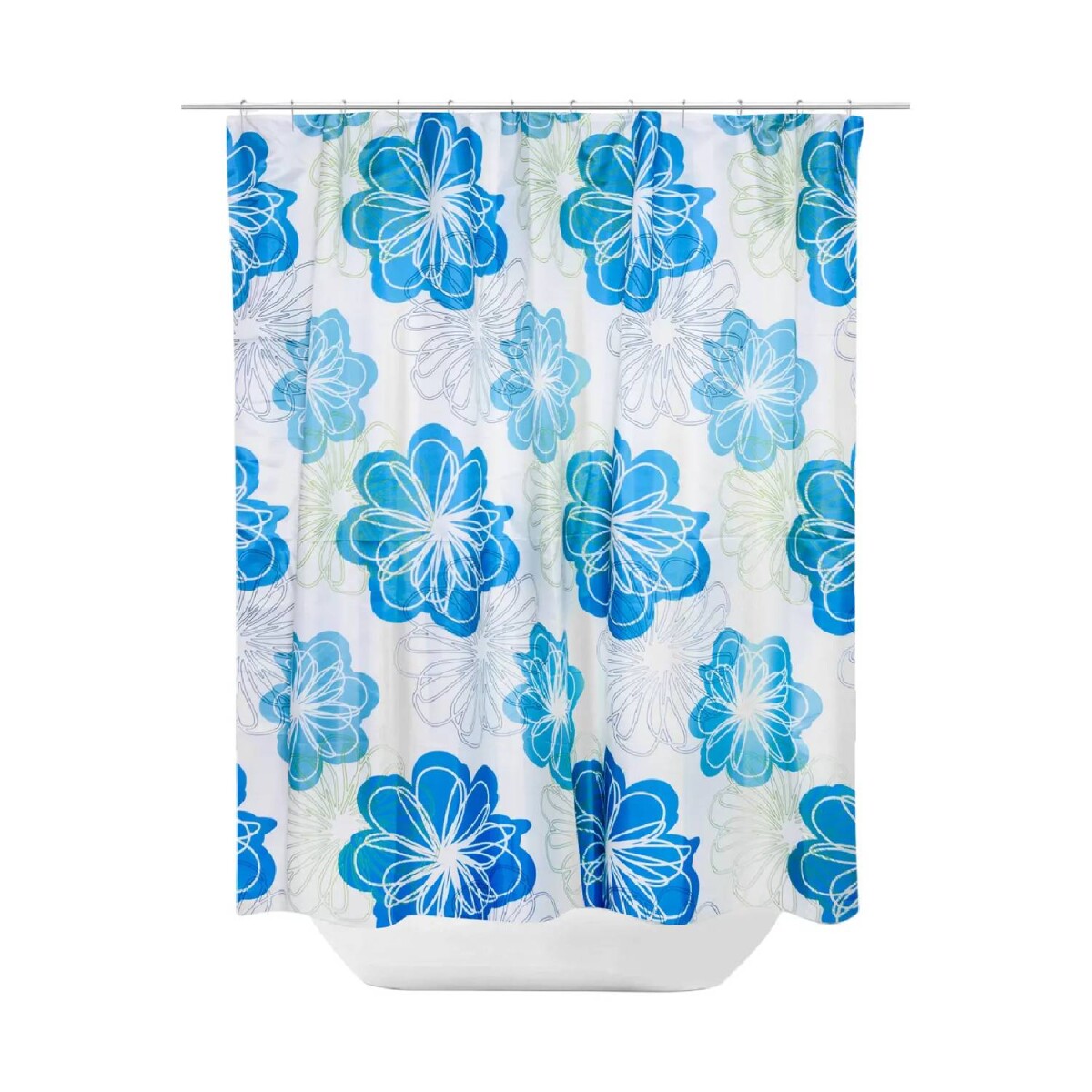 Cortina de baño Amalfi recubierta de teflón impermeable 180 x 180cm - Diseño 23 
