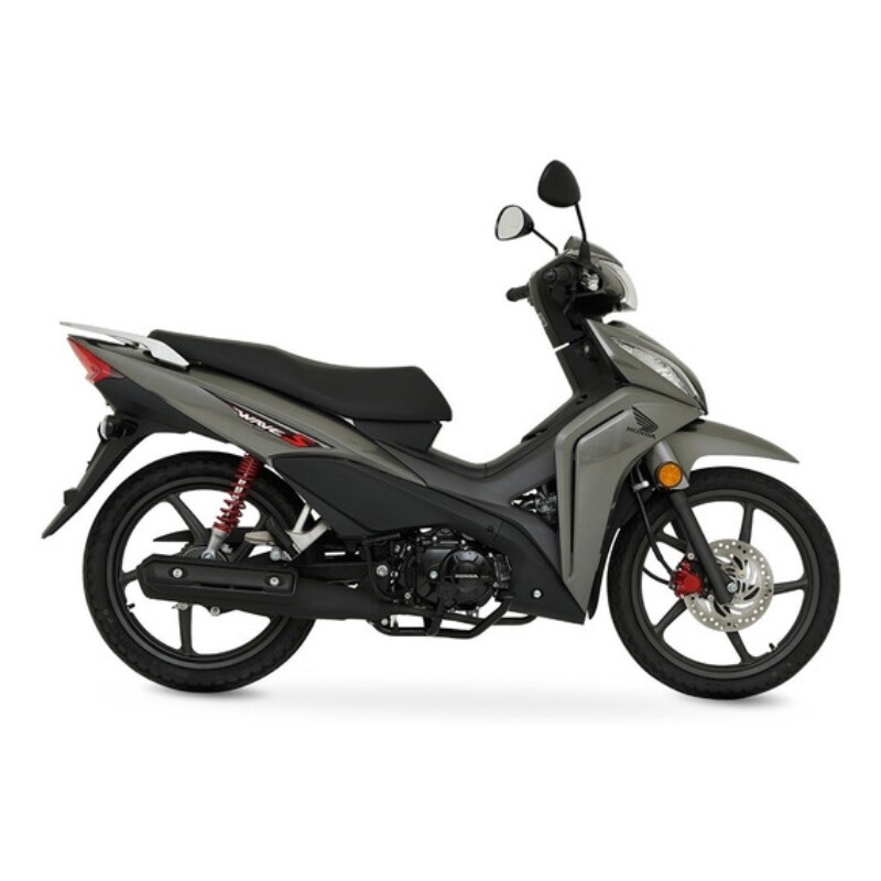 Moto Honda Cub Wave 110 Full Gris