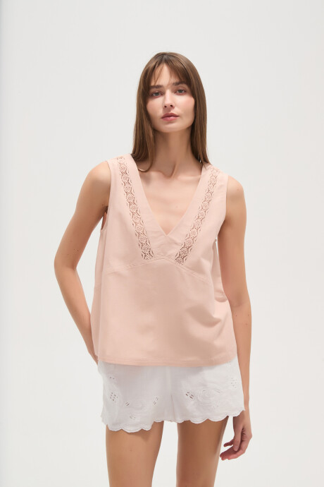 Musculosa Riba Rosa Viejo