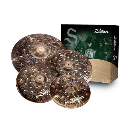 Pack Platillo Zildjian S Dark 14hh 16cr 18cr 20rd Pack Platillo Zildjian S Dark 14hh 16cr 18cr 20rd