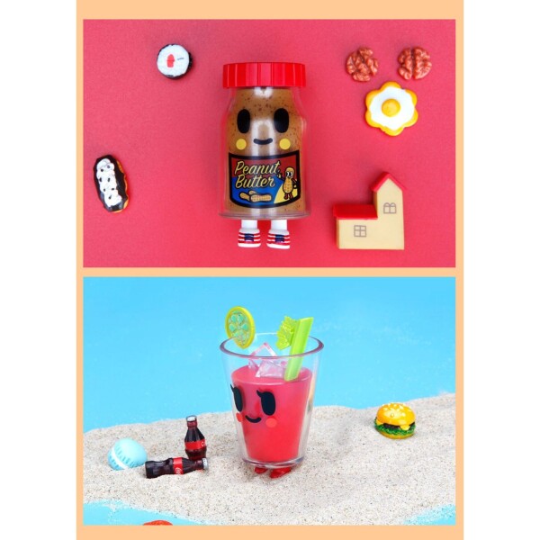 Figura Sorpresa Tokidoki Moofia Amigos Desayuno Al Azar Figura Sorpresa Tokidoki Moofia Amigos Desayuno Al Azar