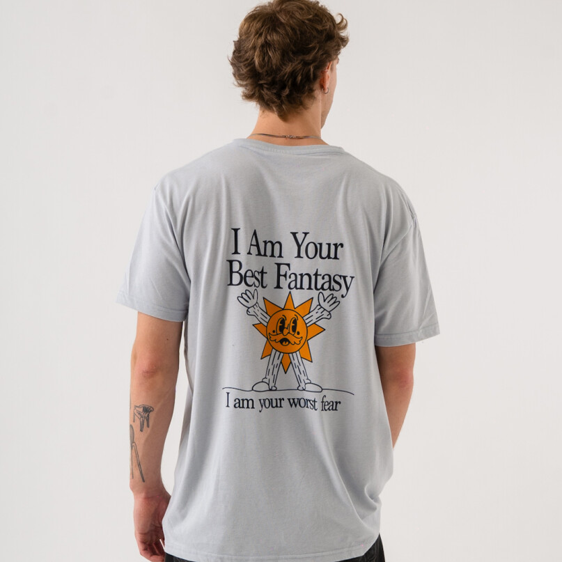 REMERA FANTASY GRIS REMERA FANTASY GRIS