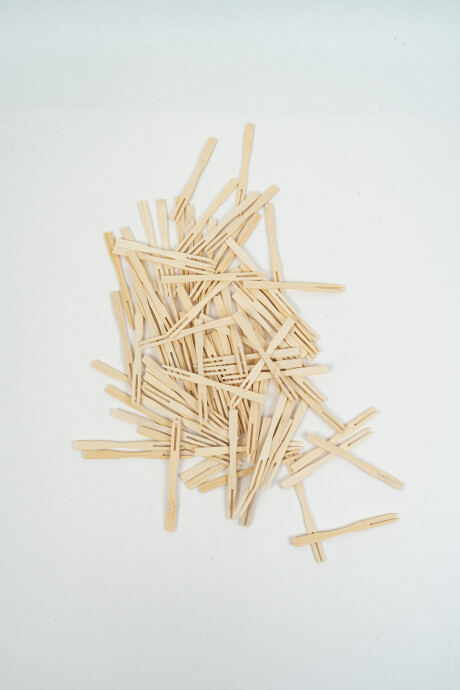 Utensillos Pinchos De Copetín, 100 Piezas Color Unico