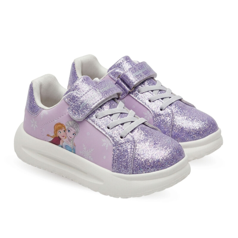 Championes Disney Casual PU suela plataforma Niños FRICFW26201 Lila