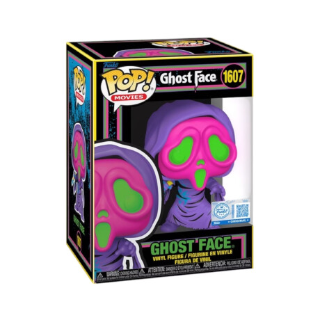 Ghost Face - Ghost Face [Black Light Glow] - 1607 Ghost Face - Ghost Face [Black Light Glow] - 1607