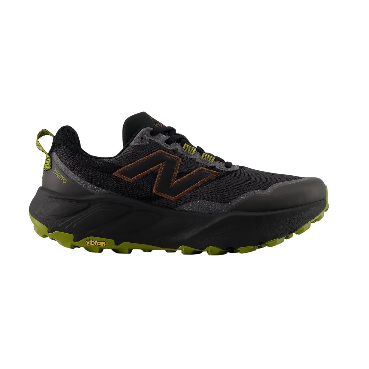 Championes New Balance Fresh Foam X Hierro V9 - Black Green 