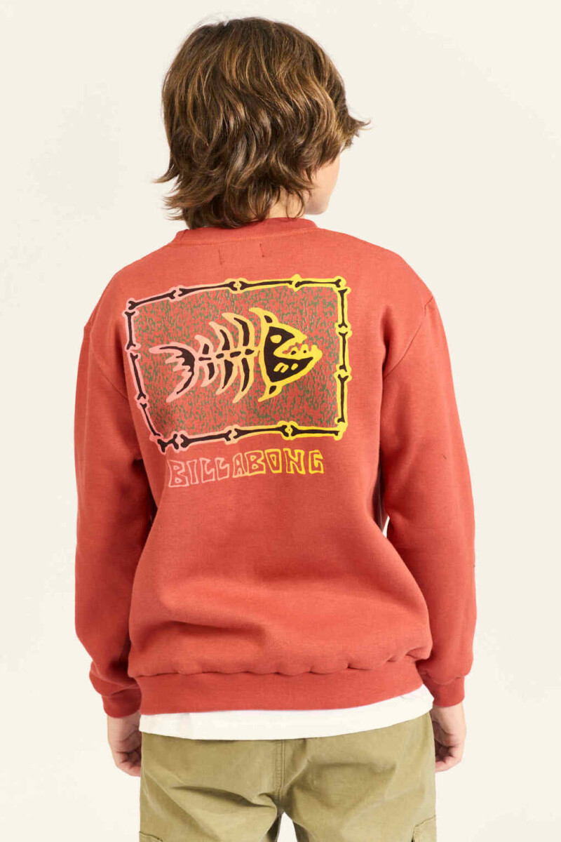 BUZO NEW SHARKY CREW BOYS K-rojo