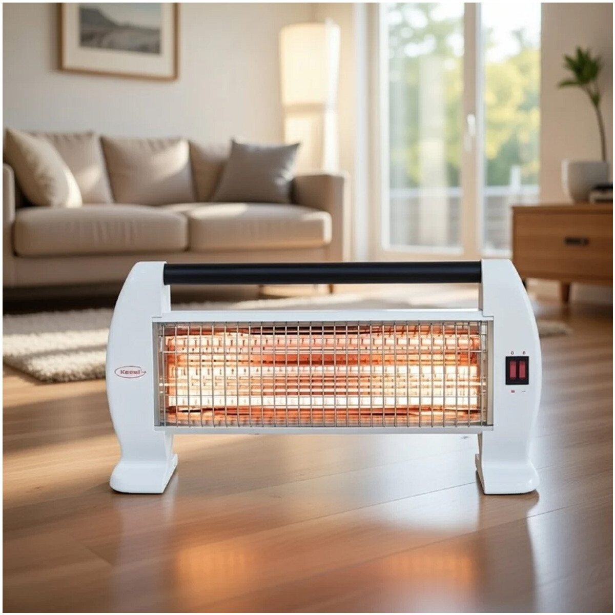 CALEFACTOR ESTUFA QUARZO QZ3 KASSEL 3 TUBOS F 