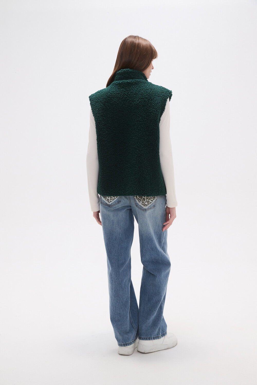 Chaleco Intan Petroleo Oscuro