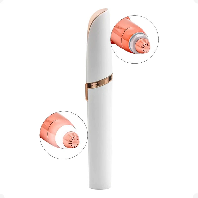 Depilador Removedor De Cejas Flawlbss Recargable Blanco