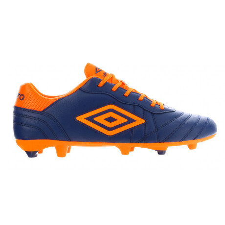 Championes de Fútbol 11 Hombre Umbro Touch FG Azul - Anaranjado
