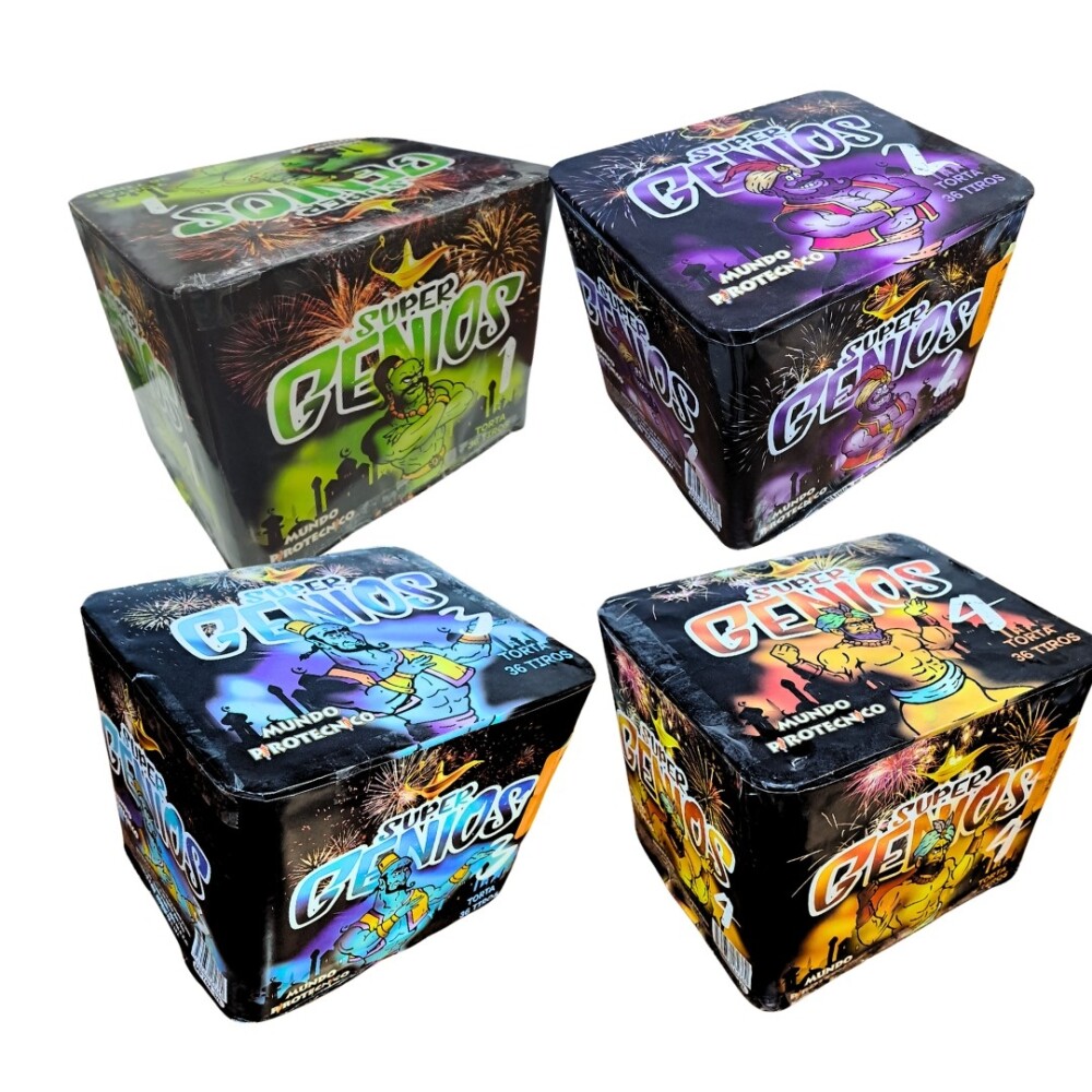 TORTA SUPER GENIOS 36 Tiros TORTA SUPER GENIOS 36 Tiros