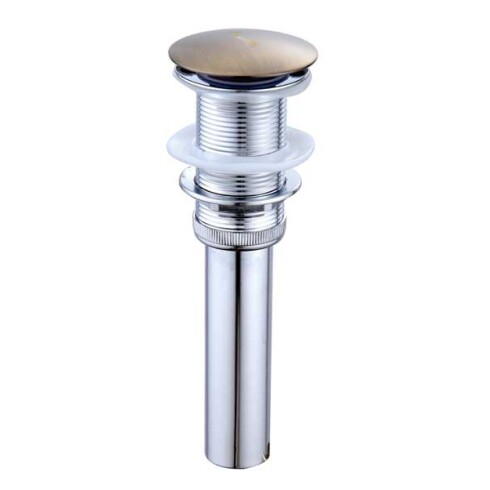 Valvula Pop Up Sin Desborde 1 1/4" Zinc - Bronce Añejo Aqualia 000