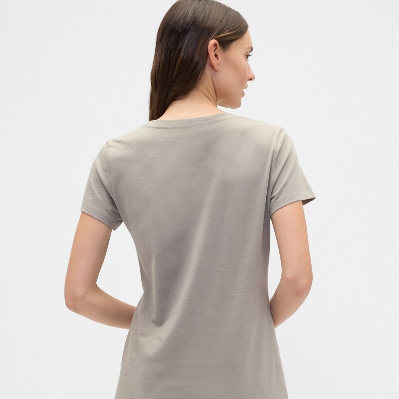 V-SS LOGO CLASSIC TEE MEDIUM COOL BROWN