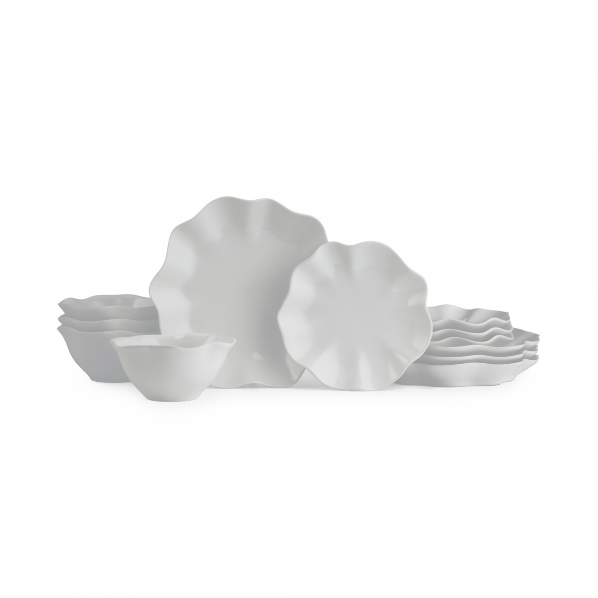PORTMEIRION S CONRAN FLORET SET X12 GRIS 