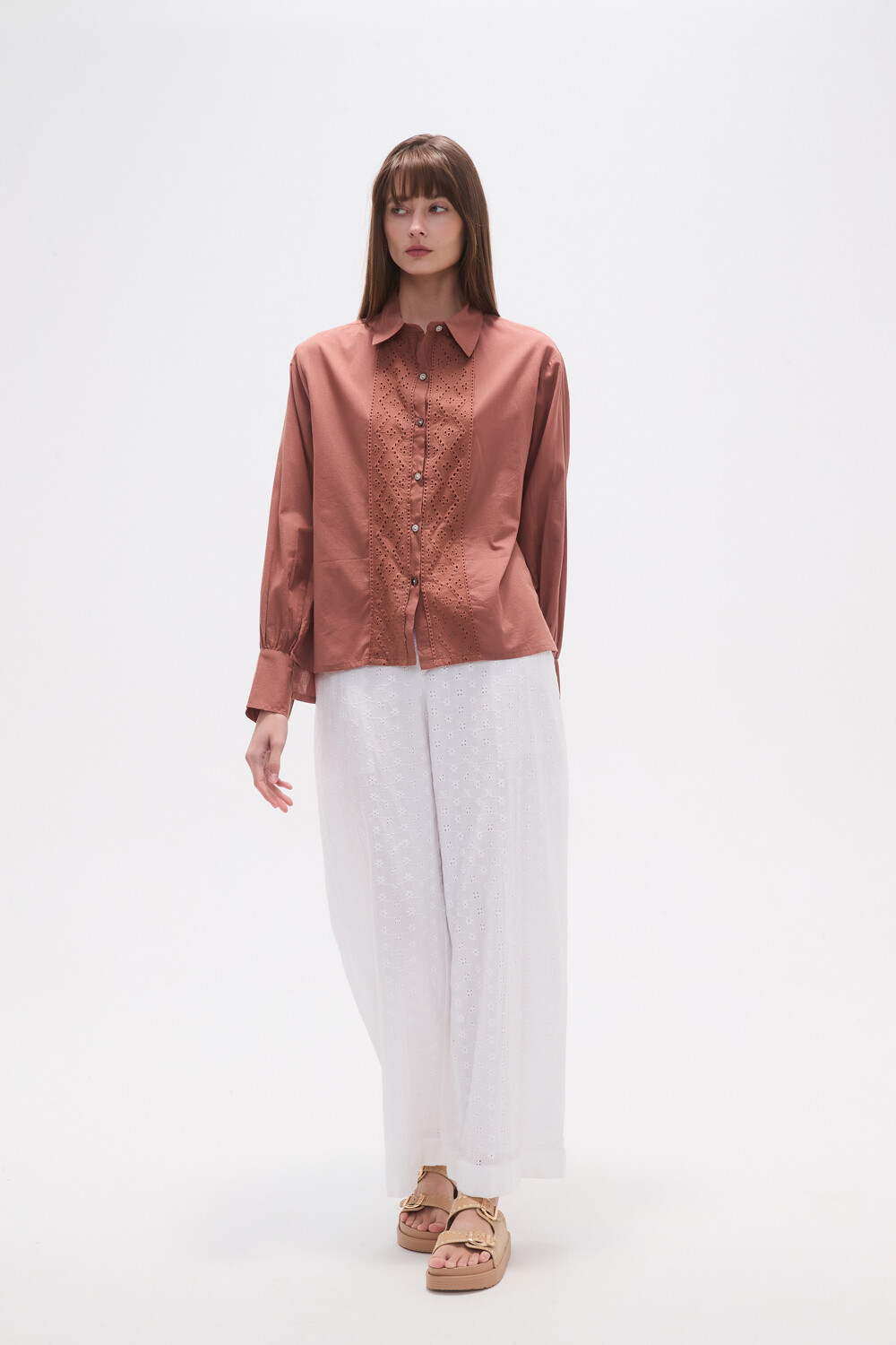 Camisa Brane Chocolate