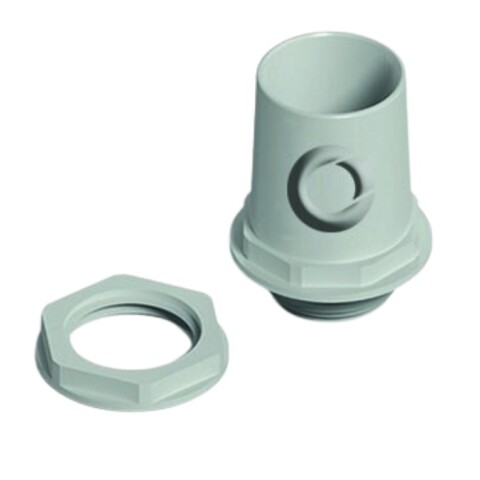 CONECTOR P/ CAÑO ELECT RIGIDO y CORRUGADO 40mm. GENRDO CONECTOR P/ CAÑO ELECT RIGIDO y CORRUGADO 40mm. GENRDO