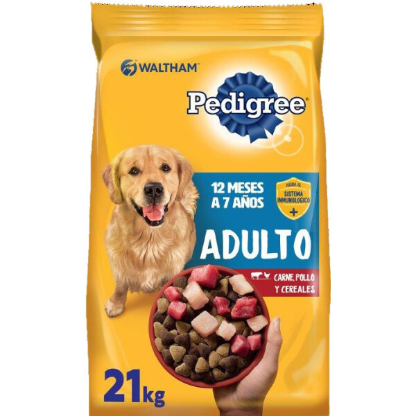 PEDIGREE CARNE, POLLO & CEREALES 21+ 3 KG PEDIGREE CARNE, POLLO & CEREALES 21+ 3 KG