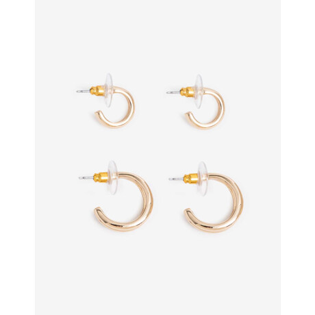 Set De Aros Dorado