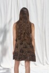 Cush Cush Dress Negro / Ocre