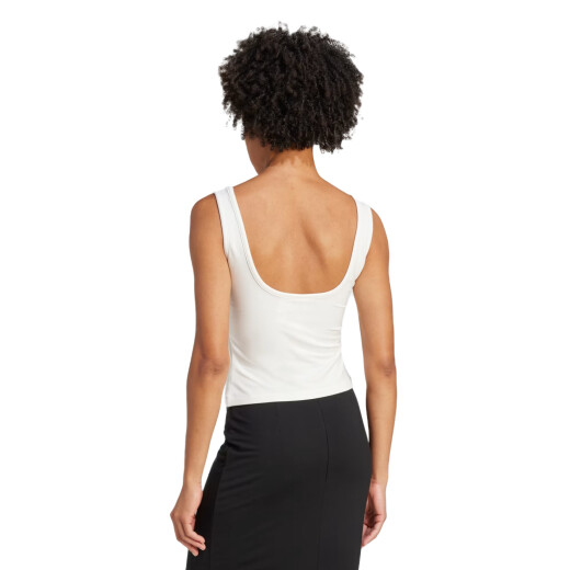 Musculosa Adidas Ess Tank Top - Blanco Musculosa Adidas Ess Tank Top - Blanco