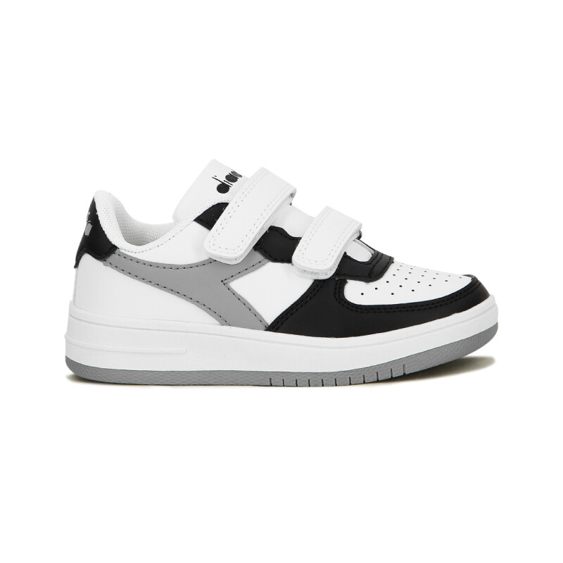 Diadora Champion Lifestyle Spitfire Con Velcro Niño - Blanco/Negro Blanco-Negro