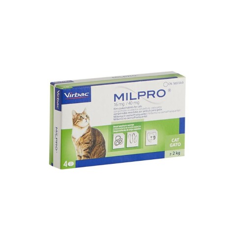MILPRO GATO ADULTO (C/COMPRIMIDO) Milpro Gato Adulto (c/comprimido)