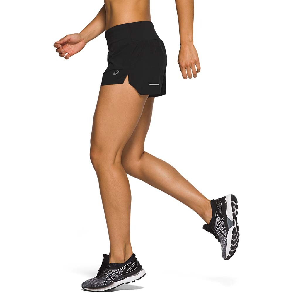 Road 3.5In Short - Mujer Performance Black