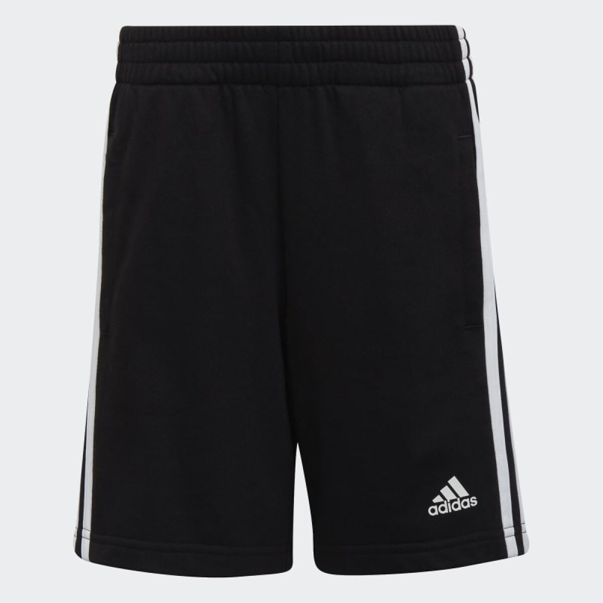 Short Adidas Essentials 3 Rayas - Negro 
