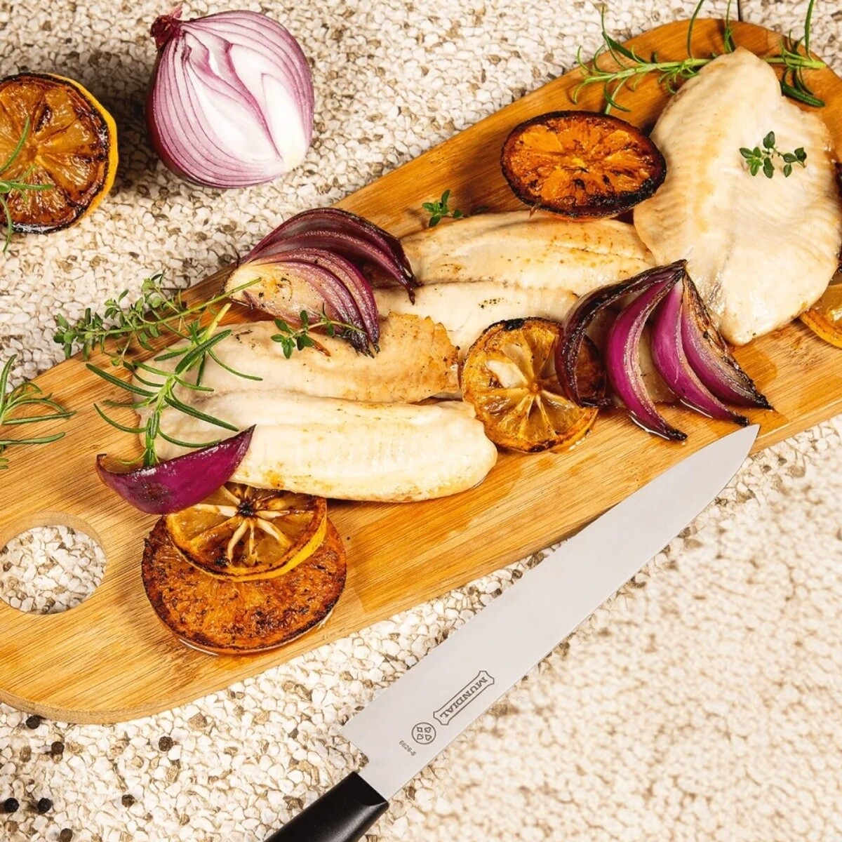 Cuchillo Sashimi Elegance 8'' Mundial 