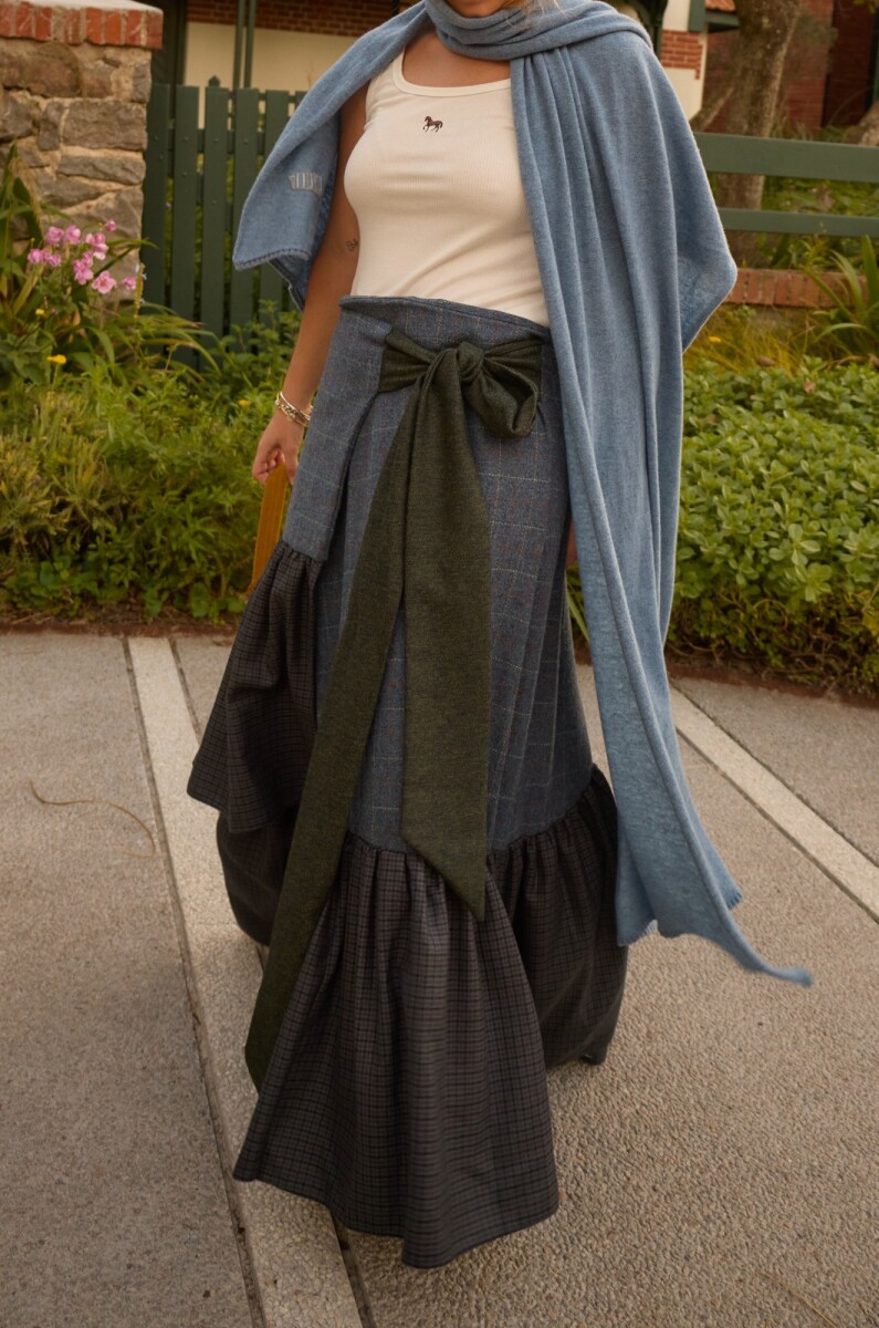 Winter Wave Skirt - Gris 
