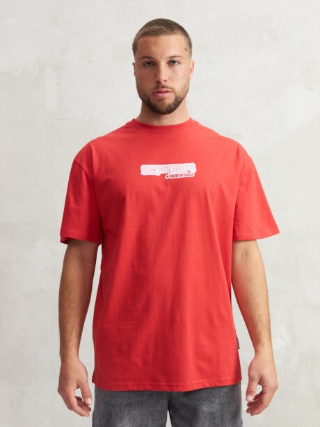 REMERA DRAGÓN ROJO
