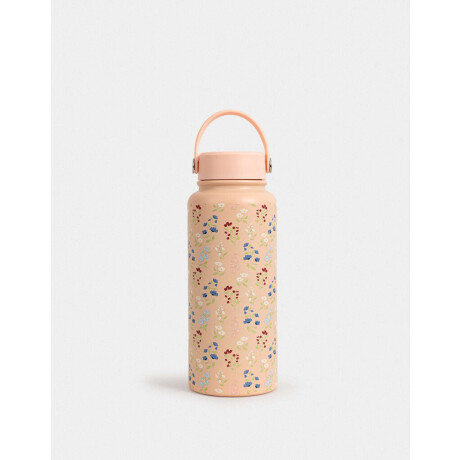 Botella De Acero Inoxidable De 900ml Rosa Claro