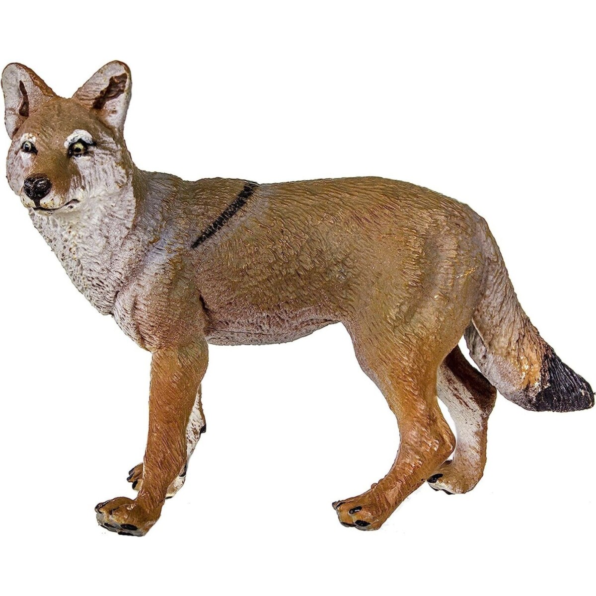 Figura Safari Coyote Mamifero Juguete Muñeco Coleccionable 