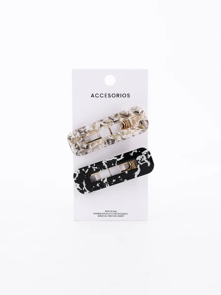 BROCHE PACK X 2 ESTAMPADO 1