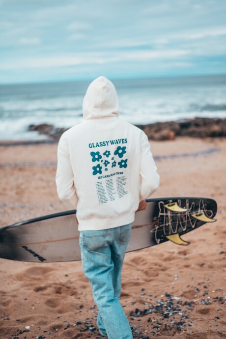 Hoodie Self Care / Azul U