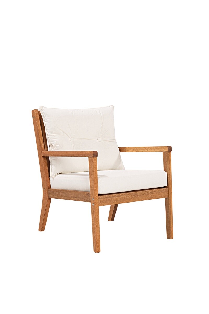 RIADE POLTRONA POLTRONA RIADE ACQUABLOCK CRUDO 62x75x81CM JATOBA