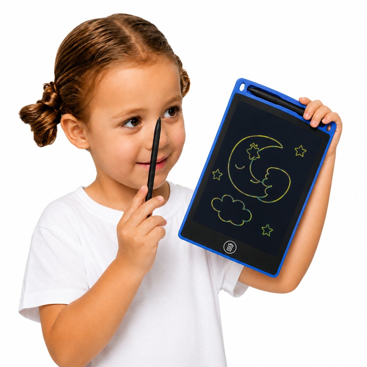 Tableta Gráfica Pizarra Mágica Infantil 8,5 - AZUL 