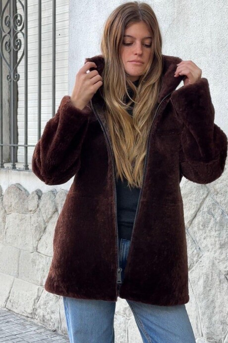TAPADO SERENA REVERSIBLE MARRON GASTADO