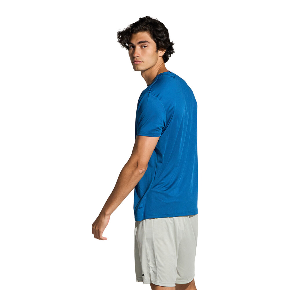 Lotto Remera Manga Corta de Hombre DIMAS - Azul Azul